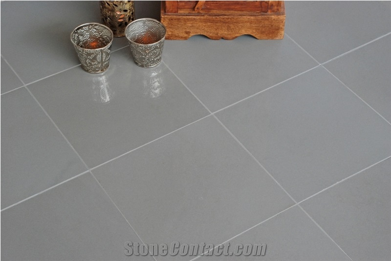 Gris Polished Grey Sandstone Tiles