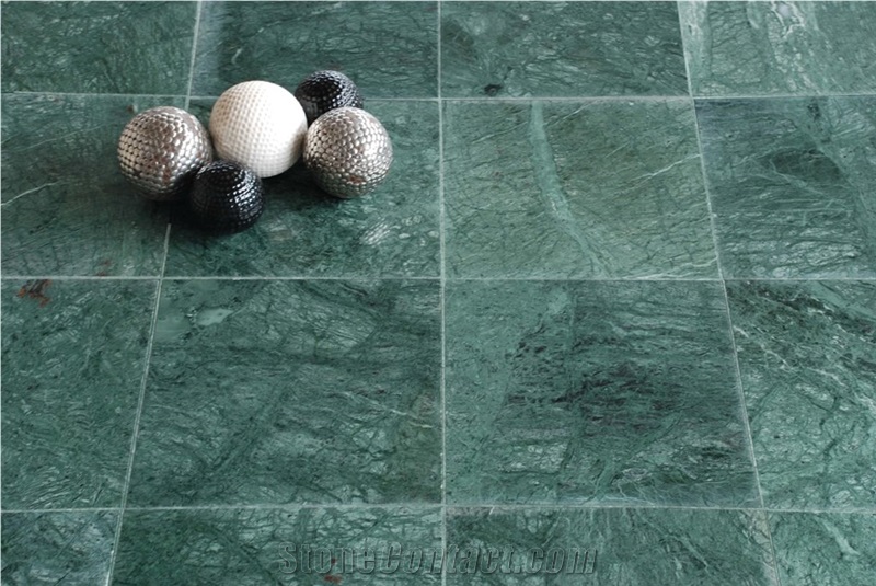 Verde Guatemala Marble Tiles & Slabs