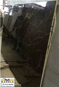 Pakistani Oceanic Brown Marble Tiles & Slabs