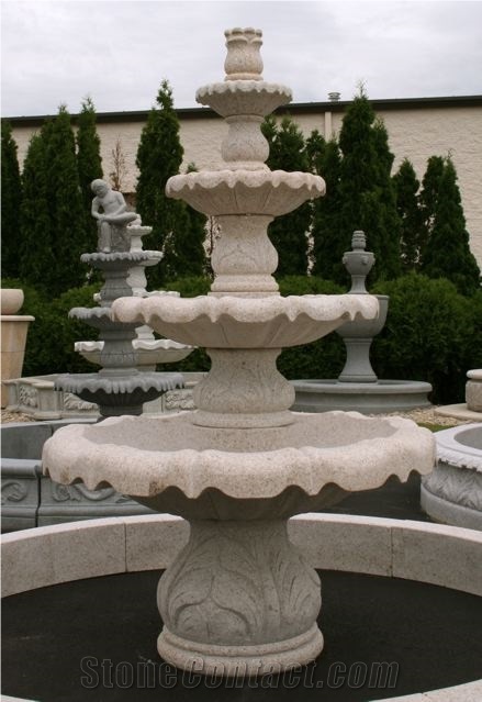 Tiered Acanthus Fountain