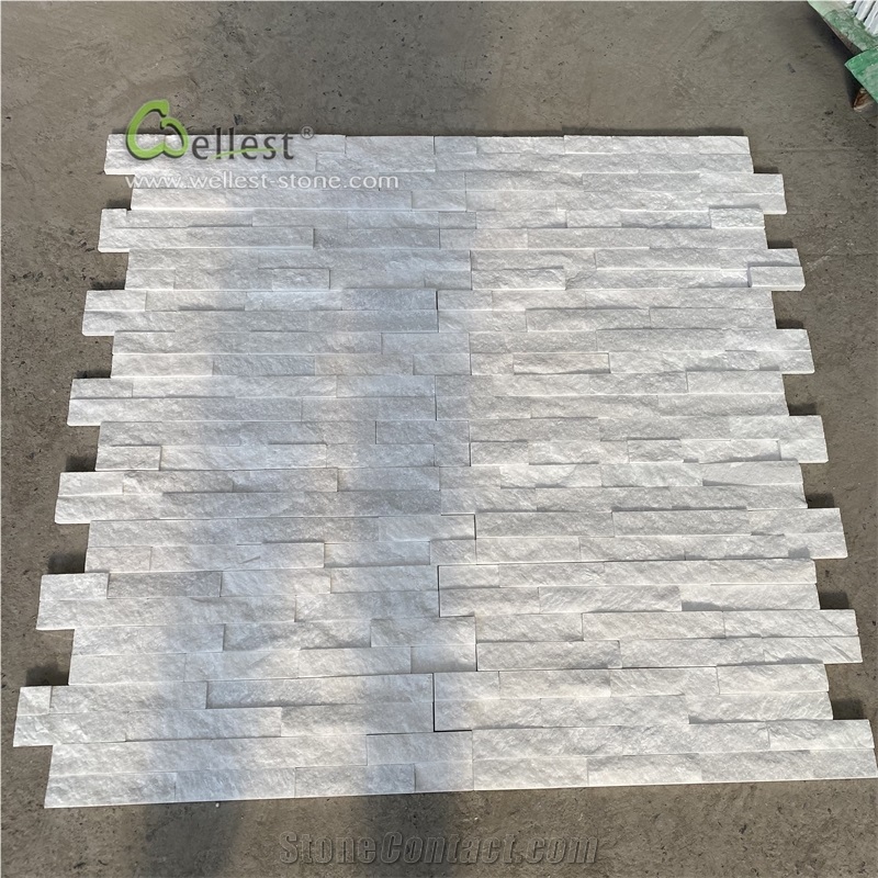 Building Stone Pure White Decorate Wall Panel