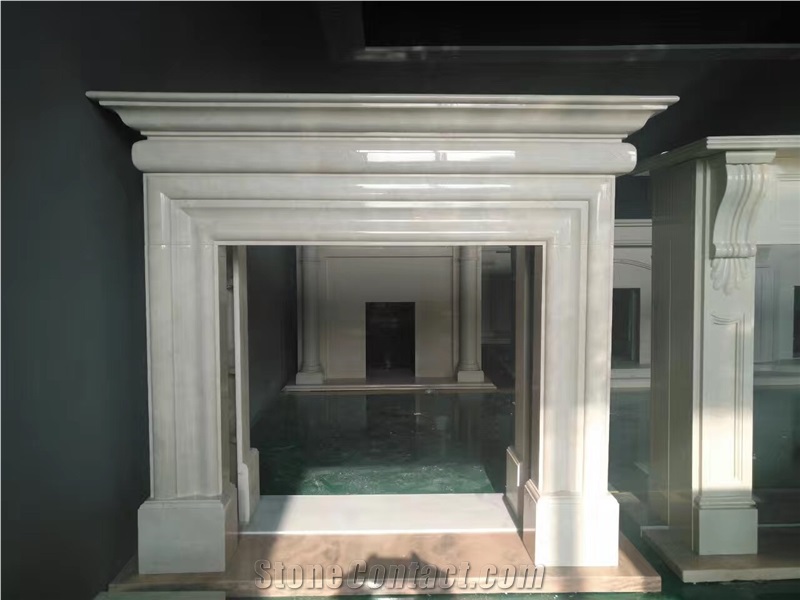 2023 Marble Stone Indoor Fireplace Mantels