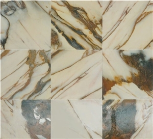 Calacatta Terra Marble Tiles