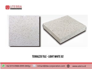 Light White 02 Terrazzo Tile Indonesia Floor Tile