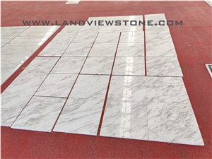 Volakas White Cnc Marble Tiles 3d Wall Panel