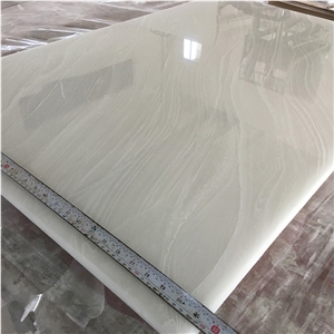 Translucent Decorative Stone White Alabaster Onyx