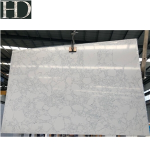 Chinese Artificial Marble White Arabescato Slab