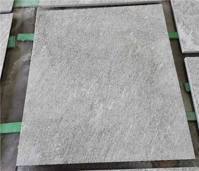 Silver Grey Meteor Shower Granite Polished Slab
