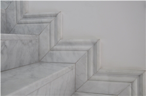 Afyon White Marble Wall Moulding