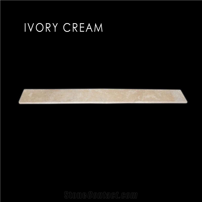 Ivory Cream Travertine Windowsill