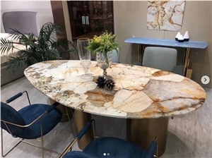 Luxury Stone Home Dining Table Marble Table