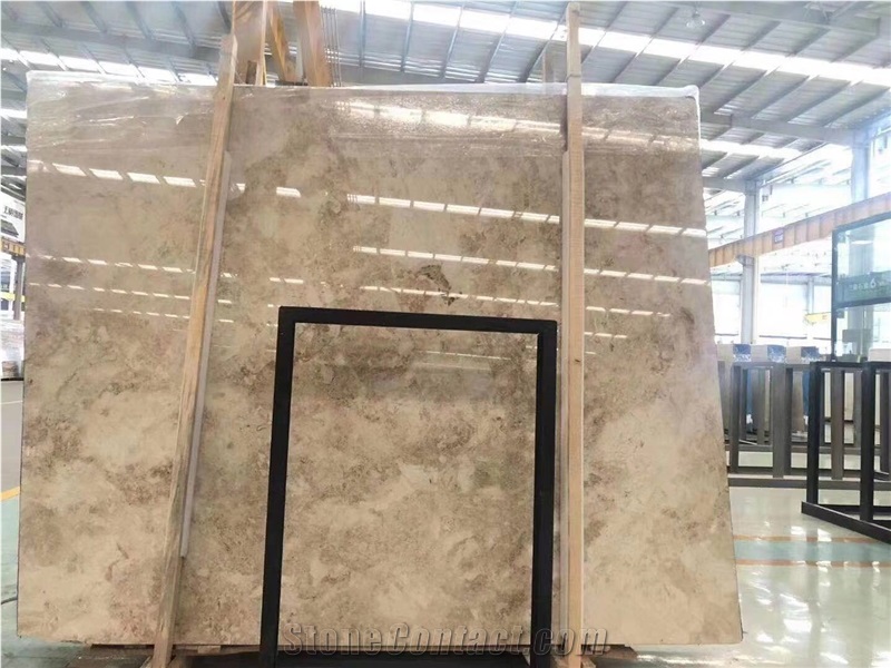Polished Classic Beige Marble Floor Wall Tile