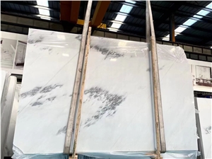 Polished Cloud White Marble Interior Design Tile