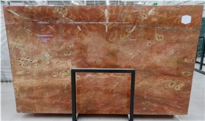 Red Ruby Marble Slab for Floor Skirting Frame Tile