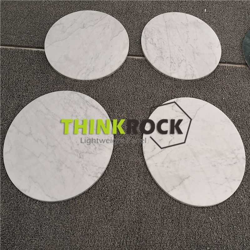 White Marble Round Coffee Table Sets