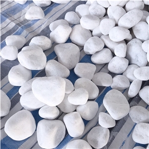 Crushed Crystal White Natural Gravel Pebble Stone