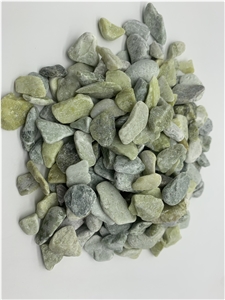 Green Pebbles Rocks Stone for Garden