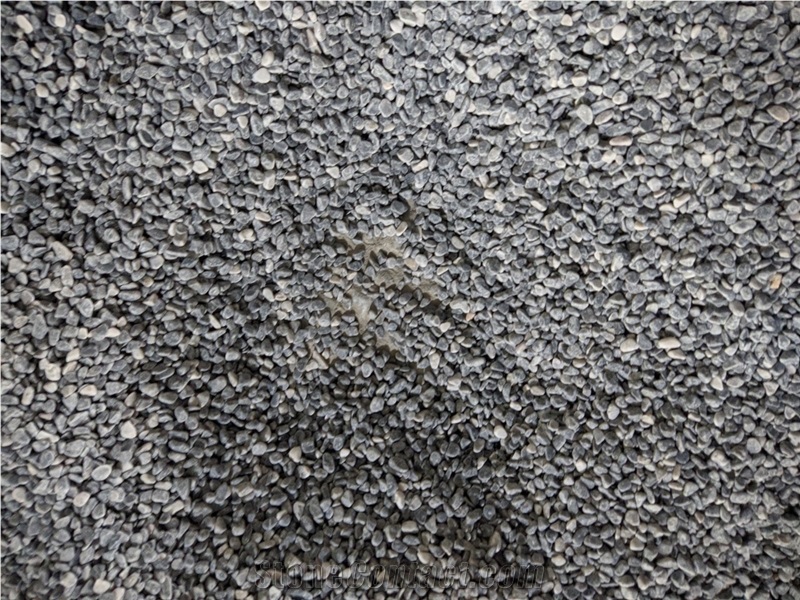 Grey Tumbled Chip Crush Stone
