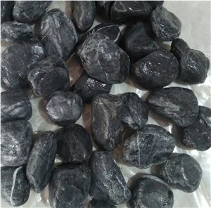 Natural Black Basalt Pebbles Rocks Stone