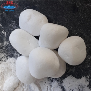 Natural White Pebble Stone From Viet Nam