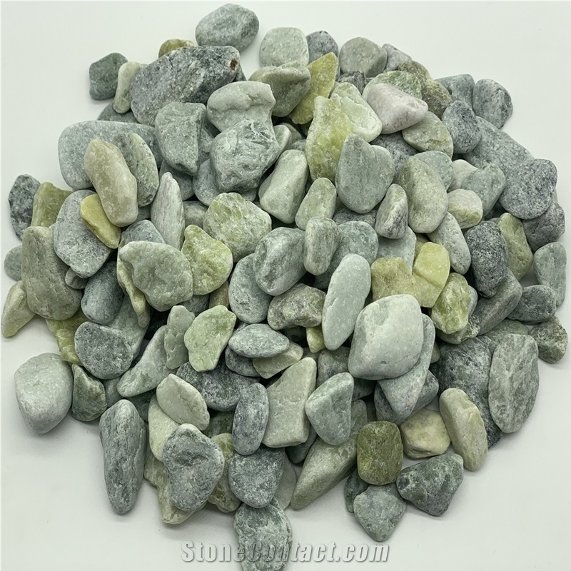 Natural Yellow Tumbled Stone for Decoration Home