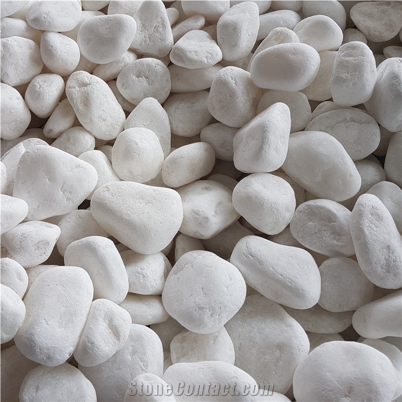Perfect Snow White Gravel Stone for Decorating