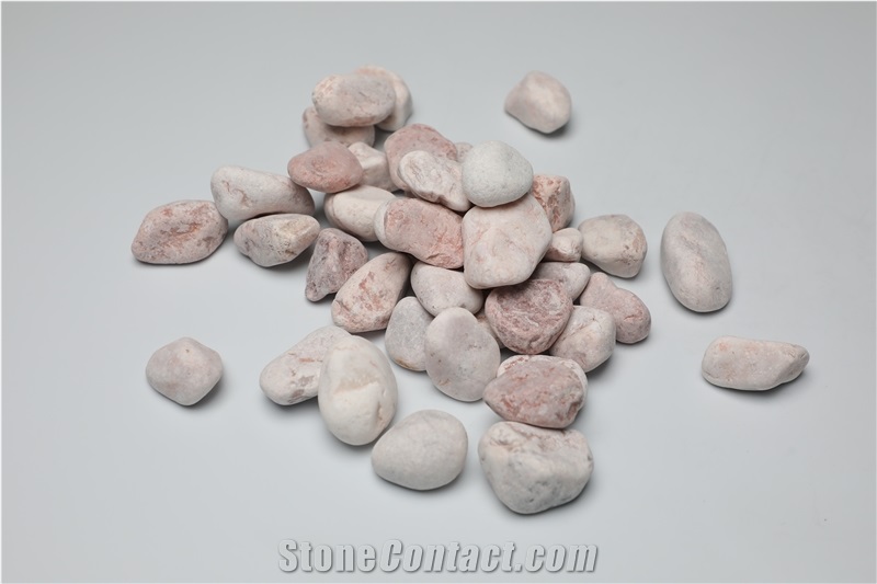Pink Pebbles Rocks Stone for Landscaping