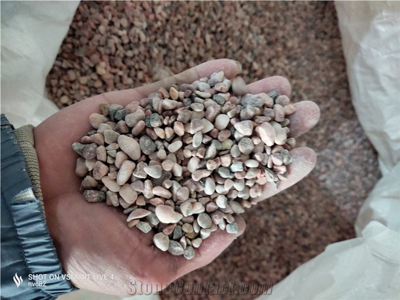 Small Size Pink Pebbles Stone