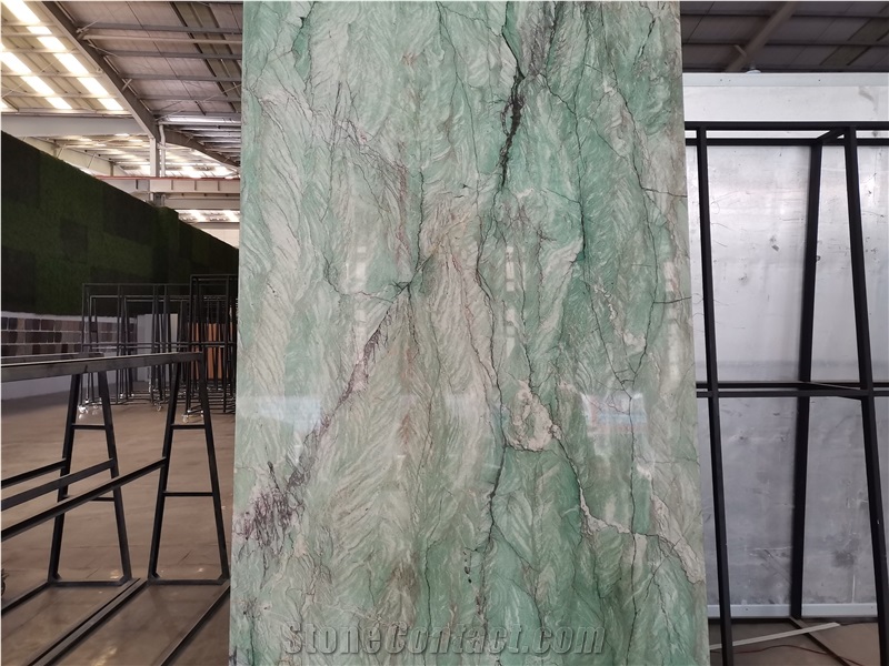 High Quality Green Royal Jade Marble Slabs Price