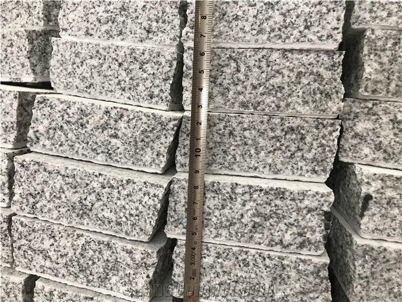 G603 Granite Bushhammered Cobbles