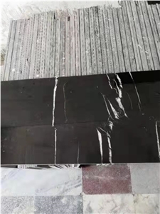 Nero Marquina Black Marble Tiles for Floor or Wall