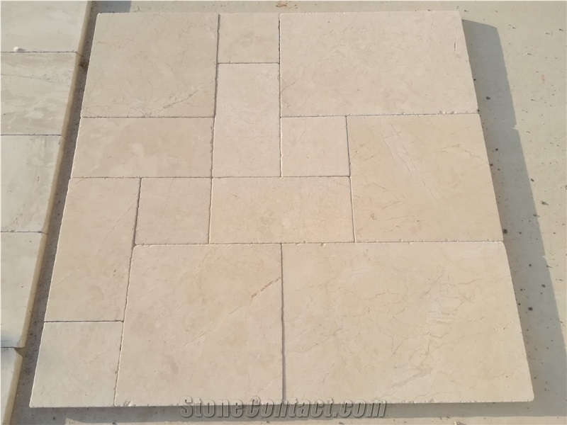 Beige Marble French Pattern Set
