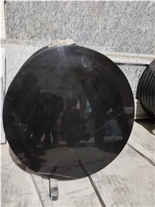 Nero Marquina Black Marble Stone Table Top