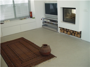 Jerusalem Bone Limestone Floor Application
