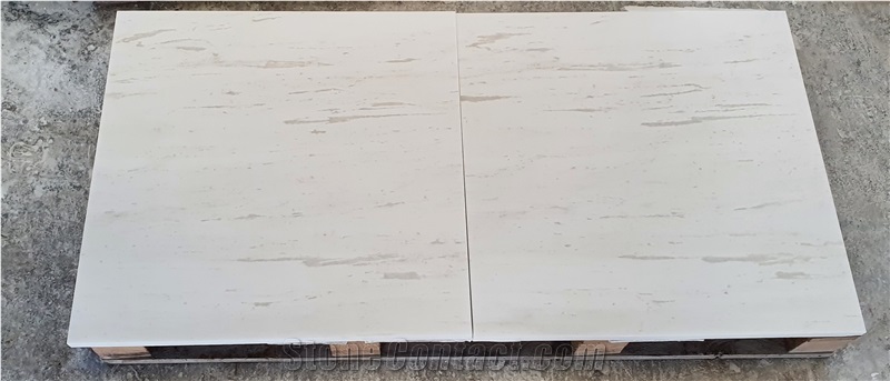 Thassos Contra Marble Slabs, Tiles