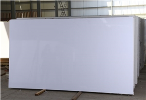 Artificial Marble Stone Pure White Slabs