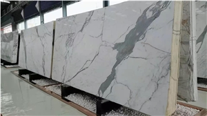 Bianco Calacatta Gold Marble Polishes Slabs&Tiles