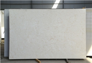 Cara Beige Artificial Marble Manmade Stone Slabs