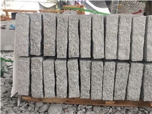 G603 Grey Palisades, All Sides Pineappled Kerbs
