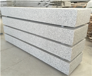 Grey Granite Kerbstone, G603 All Sides Flamed