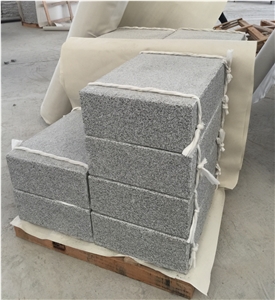 Grey Granite Kerbstone, G603 All Sides Flamed
