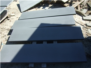 Honed Hainan Grey Basalt/Lavastone Slabs