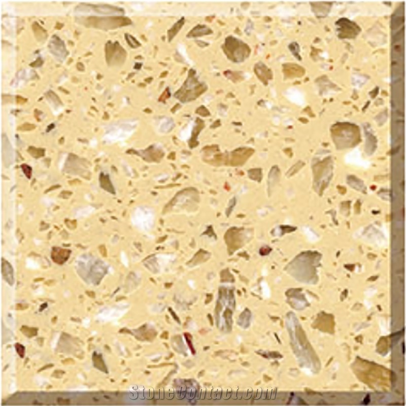 Laurel Golden Quartz Slabs&Tiles