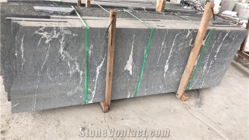 Snow Grey Granite Black Granite Slabs&Tiles