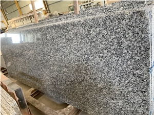White Wave, Spray White Granite Slabs, Tiles