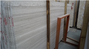 White Wooden Marble Big Slabs