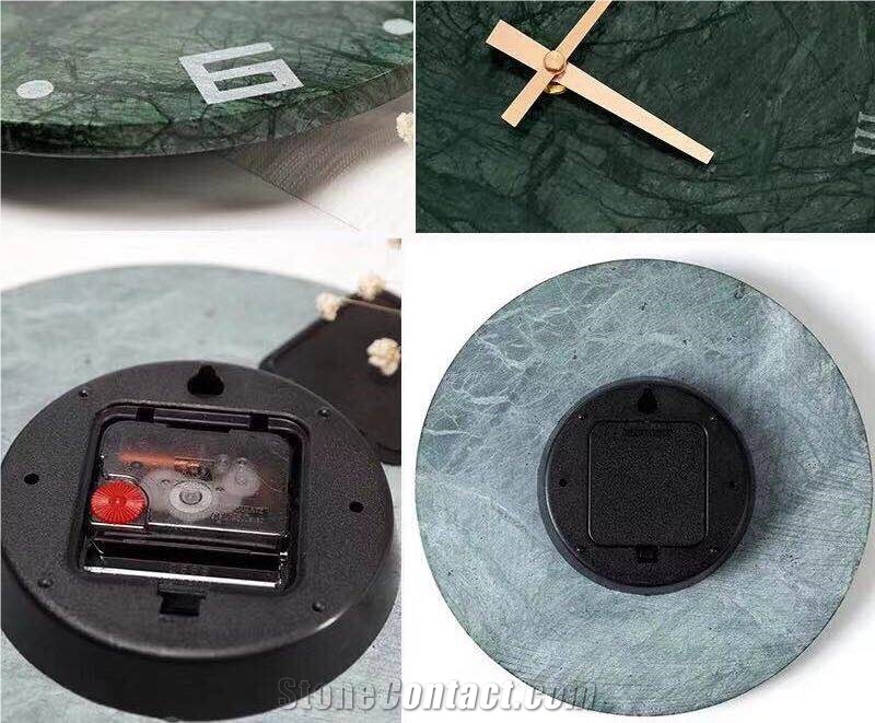 Marble Wall Clock in Different Colors