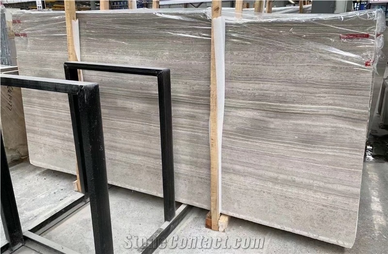 Ash Wood Marble Slab,Tiles for Wall/Floor