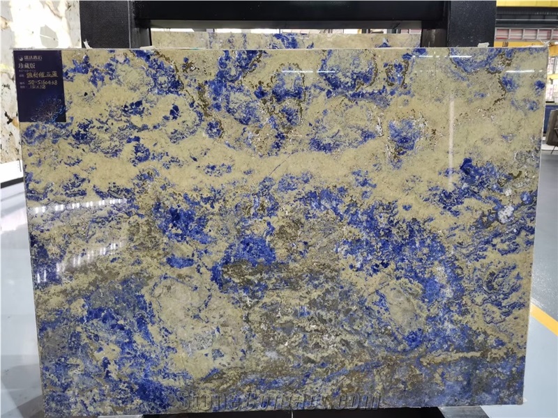 Azul Bahia Granite for Kitchen Countertop