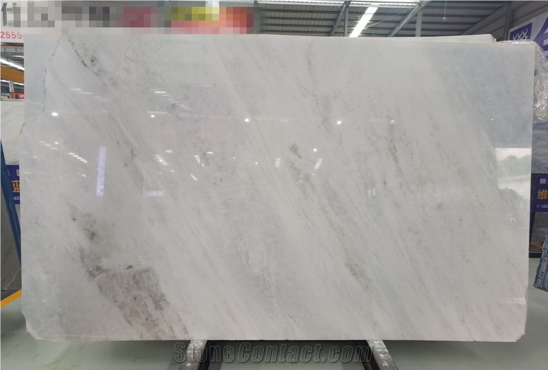 Bianco Pinta Esmeralda Marble Floor Tile